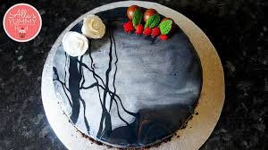 Black And White Mirror Glaze Cake Nutella Strawberry Cheesecake With Mirror Glaze Black Magic Cake This No Bake Nutella Ch Cake Recipe For Decorating Black Magic Cake Strawberry Cheesecake