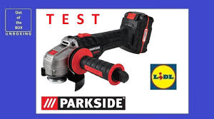 Parkside Performance Cordless Angle Grinder 20v Pwsap 20 Li B2 Review Test Lidl 20v 125mm Youtube