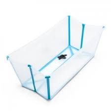 Varybeaty baby tub pet tub portable washing tub foldable multifunction collapsible bathtub laundry basket storage basin shower basin folding with drainage hole (green) 369 $38.97 $ 38. Newborn Bath Stokke Flexi Bath How To Youtube