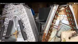 Can a leaking air conditioner coil be repaired. Why Does My Air Conditioning System Leak Freon Youtube