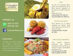 Los ingredientes para elaborar seis juanes son La Huambrilla De Loreto Posts Facebook