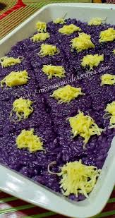 Ube Biko Recipe Filipinorecipes Biko Recipe Filipino Food Dessert Filipino Desserts