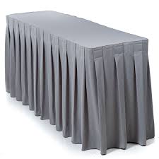 Black And White Table Skirting Table Skirts Startex Linen Company Linen Company Table Skirt Color Lines