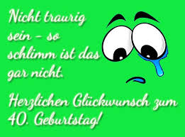 Glückwünsche Und Sprüche Zum 40geburtstag