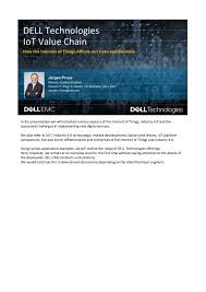 Dell Technologies The Iot Value Chain Solutions For The