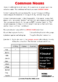In part 3, they write a sentence and underline the noun(s). Identify Simple Nouns Worksheets Theworksheets Com Theworksheets Com