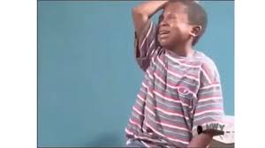 African Kid Crying With Knife Meme Template Youtube