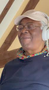 Dell Richardson getting his musical fix…