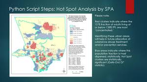 Identifying Hot Spots For Substance User Disorder Sud