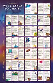 Witnesses to Christ: Lent and Easter Family Calendar (Pack of 25) -  Concordia Publishing House