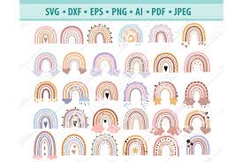 Choose from 30+ peeking graphic resources and download in the form of png, eps, ai or psd. Rainbow Svg File Baby Shower Png Cute Rainbow Dxf Eps 564132 Cut Files Design Bundles