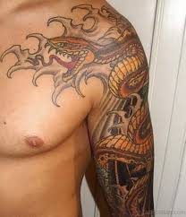 Arm tattoo designs are among the first one, tattoo lovers look towards, when they decide to have their first tattoo. 94 Outstanding Snake Tattoos For Shoulder