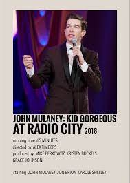 John Mulaney Kid Gorgeous By Millie Movie Posters Minimalist Movie Poster Wall Avengers Movie Posters