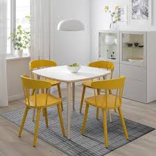 Maybe you would like to learn more about one of these? Omtanksam Table White Birch 95x95 Cm Ikea En 2021 Petite Table Cuisine Table Blanche Table Cuisine Ikea
