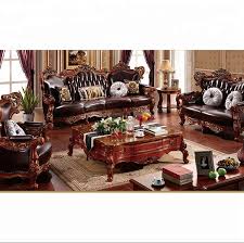 Furniture design sofa set wood. Luxury Antique Style Gold Carved Wood Leather Living Room Furniture Sofa Set Buy Leather Living Room Furniture Wood Furniture Design Sofa Set Living Room Sofa Set Product On Alibaba Com
