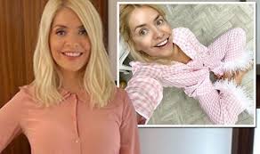 Find holly willoughby stock photos in hd and millions of other editorial images in the shutterstock collection. Holly Willoughby Baffles Fans With Lockdown Look In Pricey Pyjamas Are You Serious Celebrity News Showbiz Tv Express Co Uk