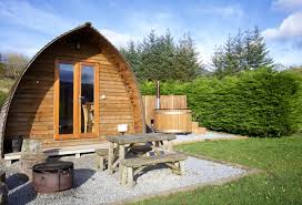 Hot tubs both our pods now feature their own private hot tubs**. Glamping With Hot Tub Scotland Premium Wigwamswith Eco Hot Tub