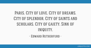splendor. city of saints and scholars. city