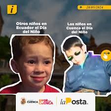 Que tu bendición no se aburra en casa y mejor que disfrute con todo este  Día del Niño con los eventos que el Municipio Cuenca preparó para ellos.