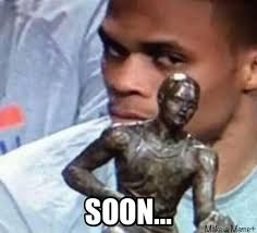 Russell westbrook russ russellwestbrook kevin durant kevindurant kd warriors thunder nba meme memes allstar nbamemes. Russell Westbrook Soon Meme Sportige