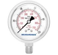 MEASUREMAN Fully Stainless Steel Hydraulic Glycerin Filled ...