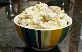 It's easy to find all sorts of interesting potatoes these days. Sour Cream Potato And Egg Salad Recipe