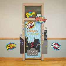 Get ready to give them the classroom theme of their dreams (and yours too!). Superhero Theme Classroom Door Novocom Top