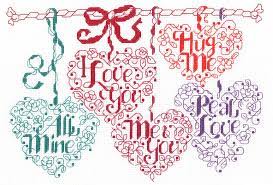 This sew in love cross stitch precious moments in love precious moments design is one of the first cross stitches i ever made before my boys were born 30 years back. Valentine Candy Cross Stitch Pattern