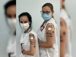 — yo me vacuno @ministeriosalud (@mevacuno) february 26, 2021. El Grito De Guerra De Los Sanitarios Palmeros Yo Si Me Vacuno