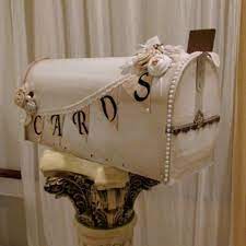 Perhaps your house is the kind of bright and cheerful place that involves a lot of colour and maybe even follows a scheme in its exterior décor? Wedding Decorated Mailboxes