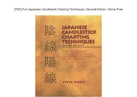 Pdf Full Japanese Candlestick Charting Techniques Second