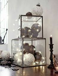 You Can Create A Plethora Of Decorative Items Using General Glass Items Lying In Your House Glass Christmas Decorations Modern Christmas Decor Christmas Home