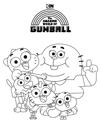 Imprimir desenho de morango para colorir. Desenhos De Gumball Para Colorir Desenhos Para Imprimir