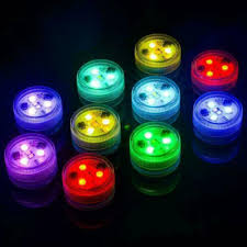 10pc Waterproof Remote Control Colored Led Light Boundary Efx Accent Style Z0s0 Ebay