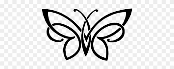 Download Tribal Butterfly Pics Simple Drawings Free Transparent Png Clipart Images Download