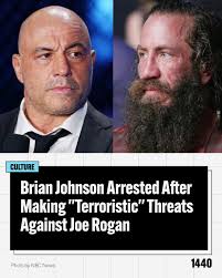Brian Johnson, also known as the “Liver King,” was arrested in Austin after  making threats toward podcaster Joe Rogan