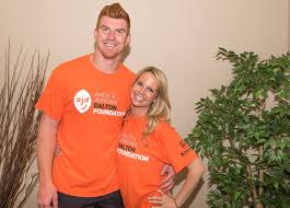Big red out here making all of us look bad. Andy Dalton And His Wife Jordan Cincinnati Bengals Facebook
