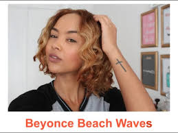 Beyonce hairstyles and hair colors; Beyonce Beach Waves Heatless Styling South African Beauty Blogger Youtube