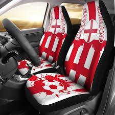 England Football Car Seat Covers Hering