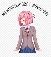 Doki doki literature club visual novel digital art by leofoxart. Image Doki Doki Literature Club Natsuki Png Transparent Png Vhv