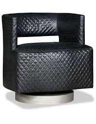 Target / furniture / living room furniture / chairs / barrel chairs : Diamond Embossed Leather Swivel Tilt Barrel Chair
