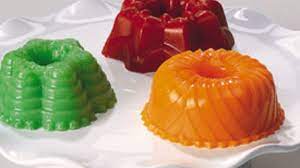 Creamy Strawberry Gelatin Mini Molds Recipe Jello Mold Recipes Gelatin Dessert Christmas Jello Mold Recipe