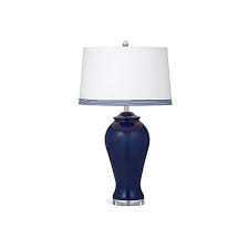 Harriet Table Lamp Navy Table Lamps Lamp Table Lamp Glass Lamp Base