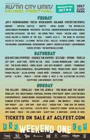 The acl fest 2020 dates were oct. Acl Festival 2017 Announces Their Daily Lineup With Single Day Tickets Going On Sale 7 14 Acl Festival Festival Weekend In Austin