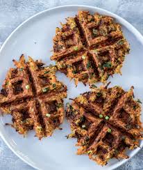 Savory Sweet Potato Zucchini Waffles Gluten Free Grain Free Paleo Nutriholist