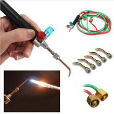 Hot Jewelry Jewelers Micro Mini Gas Little Torch Welding Soldering Kit 5 Tips Welding Projects Welding Metal Welding