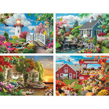 And if you join jigidi, you can also save your progress, create your own puzzles and communicate with your fellow puzzlers ️. Scenic Beauty 4 In 1 Multi Pack 500 Piece Jigsaw Puzzle Set Bits And Pieces
