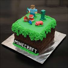 Minecraft Gray Barn Baking Minecraft Birthday Cake Cool Birthday Cakes Minecraft Cake