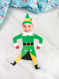 It's just like the elf yourself app but in real life! Free Printable Buddy The Elf Craft For Kids