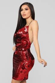 Looks That Kill Sequin Dress Red Red Dress Sequin Dress Bodycon Dress